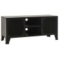 vidaXL Mobile Porta TV Grigio 105x36x47 cm in Metallo e MDF vidaXL Mobile Porta TV Grigio 105x36x47 cm in Metallo e MDF