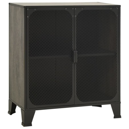 vidaXL Armadietto Grigio 72x36x82 cm in Metallo e MDF