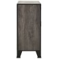 vidaXL Armadietto Grigio 72x36x82 cm in Metallo e MDF vidaXL Armadietto Grigio 72x36x82 cm in Metallo e MDF