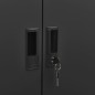 vidaXL Armadio per Ufficio Antracite 90x40x180 cm in Acciaio vidaXL Armadio per Ufficio Antracite 90x40x180 cm in Acciaio