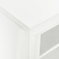 vidaXL Armadio con Ante Scorrevoli Bianco 90x40x90 cm in Acciaio vidaXL Armadio con Ante Scorrevoli Bianco 90x40x90 cm in Acciaio