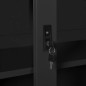 vidaXL Armadio con Ante Scorrevoli Antracite 90x40x90 cm in Acciaio vidaXL Armadio con Ante Scorrevoli Antracite 90x40x90 cm in Acciaio