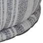 vidaXL Pouf Lavorato a Mano con Stampa Blu 50x25 cm in Cotone vidaXL Pouf Lavorato a Mano con Stampa Blu 50x25 cm in Cotone