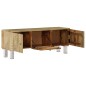 vidaXL Mobile Porta TV in Legno Massello di Mango 118x30x45 cm