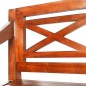vidaXL Panchina Batavia 98 cm Legno Massello di Mogano Marrone Scuro vidaXL Panchina Batavia 98 cm Legno Massello di Mogano Marrone Scuro