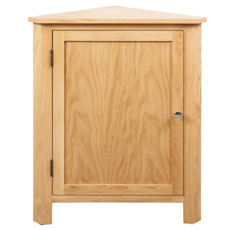 vidaXL Armadietto ad Angolo 59x45x80 cm in Massello di Rovere