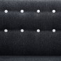 vidaXL Divano a L Rivestito in Tessuto 171,5x138x81,5 cm Grigio Scuro vidaXL Divano a L Rivestito in Tessuto 171,5x138x81,5 cm Grigio Scuro