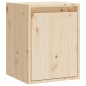 Pensili 2 pz 30x30x40 cm in Legno Massello di Pino Pensili 2 pz 30x30x40 cm in Legno Massello di Pino