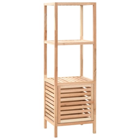 vidaXL Armadietto da Bagno in Legno Massello di Noce 39,5x35,5x123 cm