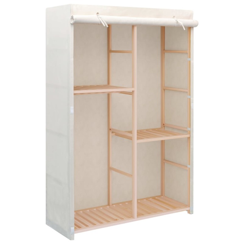 vidaXL Armadio per Indumenti a 3 Ripiani 110x40x170 cm vidaXL Armadio per Indumenti a 3 Ripiani 110x40x170 cm