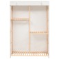 vidaXL Armadio per Indumenti a 3 Ripiani 110x40x170 cm vidaXL Armadio per Indumenti a 3 Ripiani 110x40x170 cm