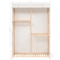 vidaXL Armadio per Indumenti a 3 Ripiani 110x40x170 cm vidaXL Armadio per Indumenti a 3 Ripiani 110x40x170 cm
