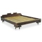 vidaXL Giroletto Marrone Scuro in Bambù 180x200 cm