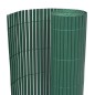 Recinzione da Giardino a Doppio Lato in PVC 90x500 cm Verde Recinzione da Giardino a Doppio Lato in PVC 90x500 cm Verde