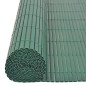 Recinzione da Giardino a Doppio Lato in PVC 90x500 cm Verde Recinzione da Giardino a Doppio Lato in PVC 90x500 cm Verde