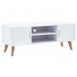 vidaXL Mobile Porta TV Bianco 120x40x46 cm in MDF vidaXL Mobile Porta TV Bianco 120x40x46 cm in MDF