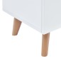 vidaXL Mobile Porta TV Bianco 120x40x46 cm in MDF vidaXL Mobile Porta TV Bianco 120x40x46 cm in MDF
