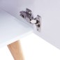 vidaXL Mobile Porta TV Bianco 120x40x46 cm in MDF vidaXL Mobile Porta TV Bianco 120x40x46 cm in MDF