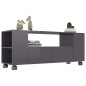 Mobile Porta TV Grigio Lucido 120x35x48 cm in Legno Multistrato Mobile Porta TV Grigio Lucido 120x35x48 cm in Legno Multistrato