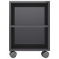 Mobile Porta TV Grigio Lucido 120x35x48 cm in Legno Multistrato Mobile Porta TV Grigio Lucido 120x35x48 cm in Legno Multistrato