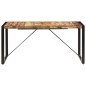 vidaXL Tavolo da Pranzo 160x80x75 cm in Legno Massello di Recupero
