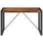 vidaXL Tavolo da Pranzo 120x60x76 cm in Legno Massello di Sheesham vidaXL Tavolo da Pranzo 120x60x76 cm in Legno Massello di Sheesham
