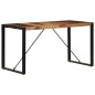vidaXL Tavolo da Pranzo 140x70x75 cm in Legno Massello di Sheesham vidaXL Tavolo da Pranzo 140x70x75 cm in Legno Massello di Sheesham