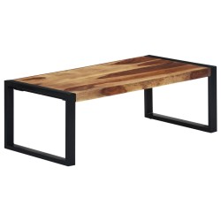 vidaXL Tavolino da Salotto 110x60x40 cm in Massello di Sheesham