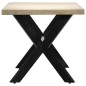 vidaXL Tavolo da Pranzo Bianco 160x80x75 cm in Legno Massello di Mango vidaXL Tavolo da Pranzo Bianco 160x80x75 cm in Legno Massello di Mango