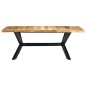 vidaXL Tavolo da Pranzo 200x100x75 cm in Legno Massello di Mango vidaXL Tavolo da Pranzo 200x100x75 cm in Legno Massello di Mango