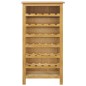 vidaXL Cantinetta per Vini 56x32x110 cm Legno Massello di Rovere vidaXL Cantinetta per Vini 56x32x110 cm Legno Massello di Rovere