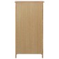 vidaXL Cantinetta per Vini 56x32x110 cm Legno Massello di Rovere vidaXL Cantinetta per Vini 56x32x110 cm Legno Massello di Rovere