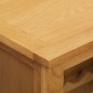 vidaXL Cantinetta per Vini 56x32x110 cm Legno Massello di Rovere vidaXL Cantinetta per Vini 56x32x110 cm Legno Massello di Rovere