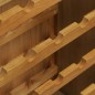 vidaXL Cantinetta per Vini 56x32x110 cm Legno Massello di Rovere vidaXL Cantinetta per Vini 56x32x110 cm Legno Massello di Rovere