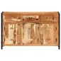 vidaXL Credenza 120x35x75 cm in Legno Massello di Acacia vidaXL Credenza 120x35x75 cm in Legno Massello di Acacia