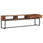 vidaXL Mobile Porta TV 160x30x45 cm in Legno Massello di Sheesham vidaXL Mobile Porta TV 160x30x45 cm in Legno Massello di Sheesham