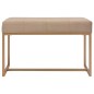 vidaXL Panca 80 cm in Velluto Beige