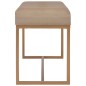 vidaXL Panca 80 cm in Velluto Beige