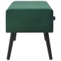 vidaXL Tavolino da Salotto Verde 80x40x46 cm in Velluto vidaXL Tavolino da Salotto Verde 80x40x46 cm in Velluto