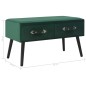 vidaXL Tavolino da Salotto Verde 80x40x46 cm in Velluto vidaXL Tavolino da Salotto Verde 80x40x46 cm in Velluto