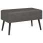 vidaXL Tavolino da Caffè Grigio 80x40x46 cm in Similpelle  