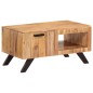 vidaXL Tavolino da Salotto 90x50x45 cm in Legno Massello d'Acacia vidaXL Tavolino da Salotto 90x50x45 cm in Legno Massello d'Acacia