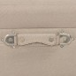 vidaXL Sgabello con Contenitore 40 cm in Tessuto Beige vidaXL Sgabello con Contenitore 40 cm in Tessuto Beige