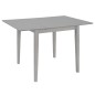 vidaXL Tavolo da Pranzo Estensibile Grigio (80-120)x80x74 cm in MDF vidaXL Tavolo da Pranzo Estensibile Grigio (80-120)x80x74 cm in MDF