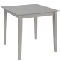vidaXL Tavolo da Pranzo Estensibile Grigio (80-120)x80x74 cm in MDF vidaXL Tavolo da Pranzo Estensibile Grigio (80-120)x80x74 cm in MDF