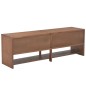 vidaXL Mobile Porta TV con 4 Cassetti 120x30x40 cm Massello di Abete vidaXL Mobile Porta TV con 4 Cassetti 120x30x40 cm Massello di Abete