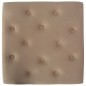 vidaXL Sgabello Beige 60x60x36 cm in Velluto vidaXL Sgabello Beige 60x60x36 cm in Velluto