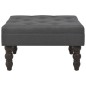 vidaXL Sgabello Grigio Scuro 60x60x36 cm in Tessuto di Poliestere vidaXL Sgabello Grigio Scuro 60x60x36 cm in Tessuto di Poliestere