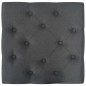vidaXL Sgabello Grigio Scuro 60x60x36 cm in Tessuto di Poliestere vidaXL Sgabello Grigio Scuro 60x60x36 cm in Tessuto di Poliestere