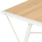 vidaXL Scrivania con Mensole Bianca e Rovere 116x50x93 cm vidaXL Scrivania con Mensole Bianca e Rovere 116x50x93 cm